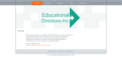 Desktop Screenshot of educationaldirections.com